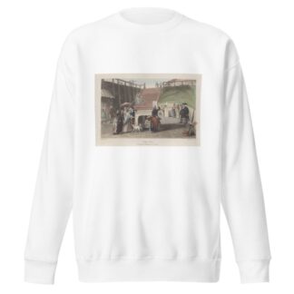 The Spa by Thomas Rowlandson Sweatshirt
