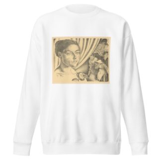 Jeune Femme by Gustave Van de Woestijne Sweatshirt