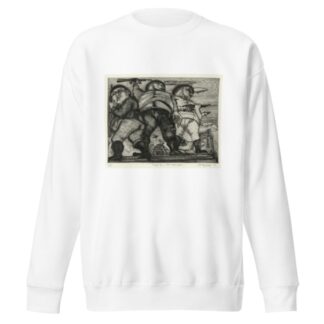 Study for a war monument by Art Hazelwood Sweatshirt