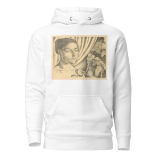 Jeune Femme by Gustave Van de Woestijne Hoodie