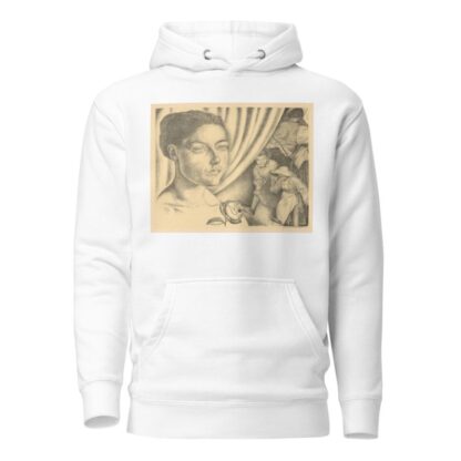 Jeune Femme by Gustave Van de Woestijne Hoodie