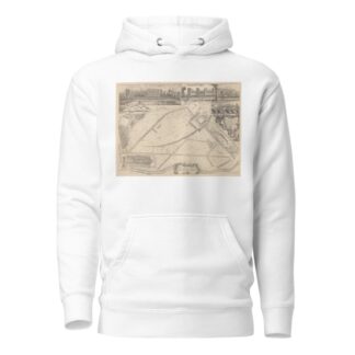 Plan of Windsor Park by John Rocque Hoodie