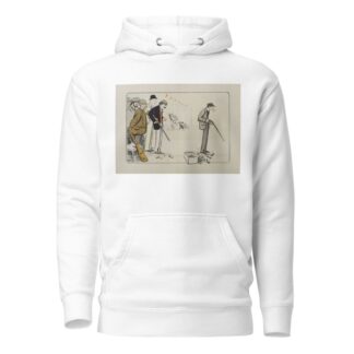 Le tir aux pigeons by Georges Goursat (Sem) Hoodie