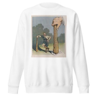 The bigger stick by Udo Keppler Sweatshirt
