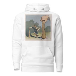 The bigger stick by Udo Keppler Hoodie
