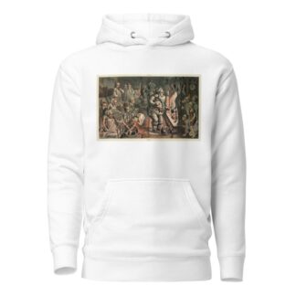 A moment of anxiety – who is going to get left by Bernhard Gillam Hoodie