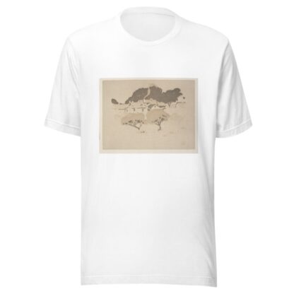 Ipswich Prints; Village Roofs by Arthur Wesley Dow T-Shirt