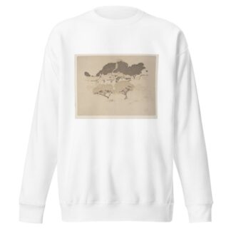Ipswich Prints; Village Roofs by Arthur Wesley Dow Sweatshirt