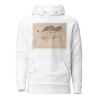 Ipswich Prints; Village Roofs by Arthur Wesley Dow Hoodie