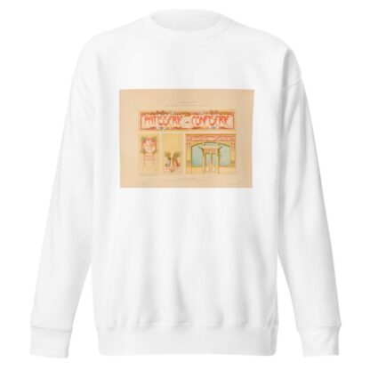 Pàtisserie-Confiserie by Henry Guédy Sweatshirt