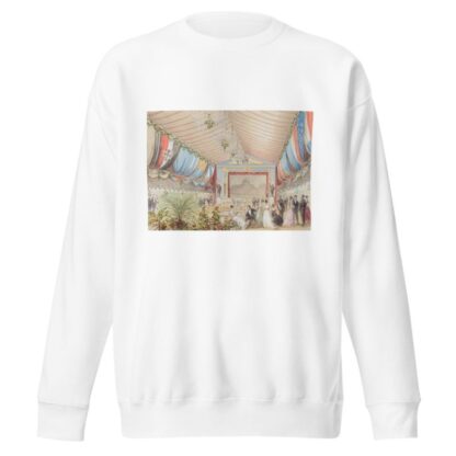 Sketch of the performance played on board ‘HMS Galatea’ by Nicholas Chevalier Sweatshirt