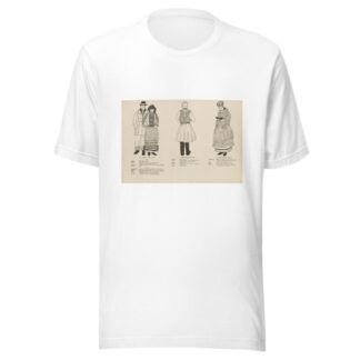 National costumes of the Slavic peoples Pl.13 by Margaret Hubbard T-Shirt