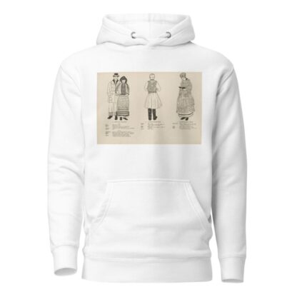 National costumes of the Slavic peoples Pl.13 by Margaret Hubbard Hoodie
