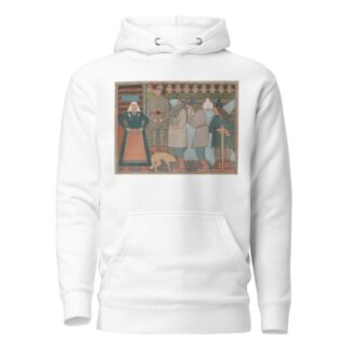 Väinämöinen, Ilmarinen ja Lemminkäinen arrive to Pohjola by Joseph Alanen Hoodie