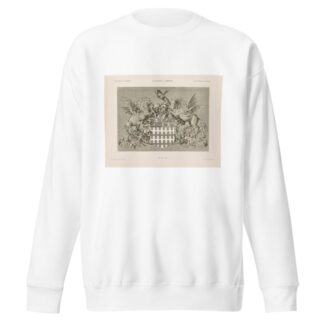 Allegorien und Embleme Vol. II Pl.080 by Albert Ilg Sweatshirt