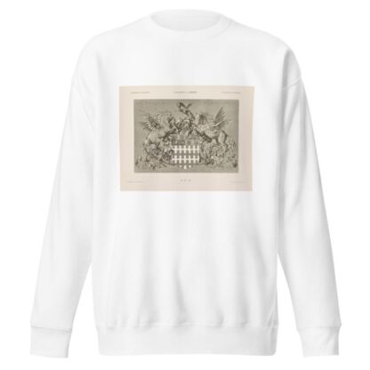 Allegorien und Embleme Vol. II Pl.080 by Albert Ilg Sweatshirt
