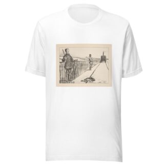 Hunting and fishing Pl.15 by Honoré Daumier T-Shirt