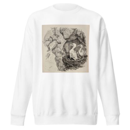 The high life. Come right in, Mr. Birdman. Father will be back in a minute by William Henry Walker Sweatshirt