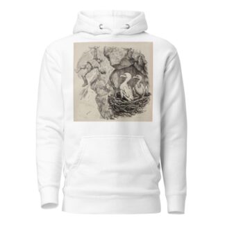 The high life. Come right in, Mr. Birdman. Father will be back in a minute by William Henry Walker Hoodie