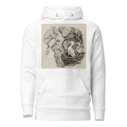 The high life. Come right in, Mr. Birdman. Father will be back in a minute by William Henry Walker Hoodie