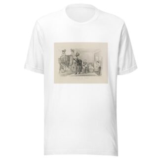 The age of iron. Man as he expects to be by Currier & Ives. T-Shirt
