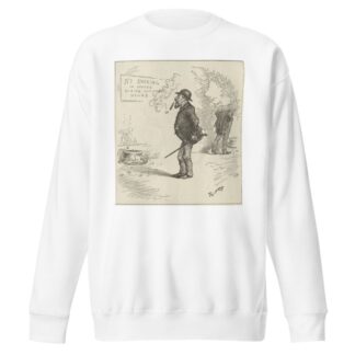 Inspecting the kitchen by Thomas Nast Sweatshirt