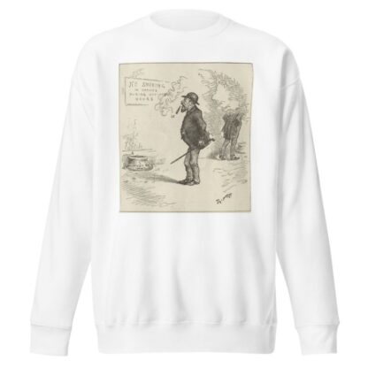 Inspecting the kitchen by Thomas Nast Sweatshirt