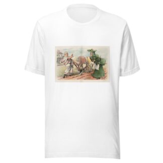 The modern Cincinnatus, who will not leave his plough by John Samuel Pughe T-Shirt