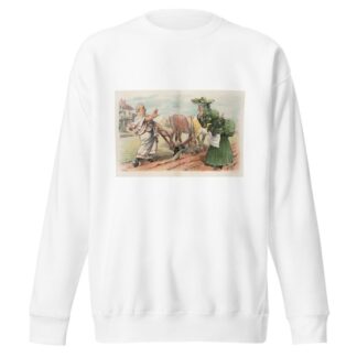 The modern Cincinnatus, who will not leave his plough by John Samuel Pughe Sweatshirt