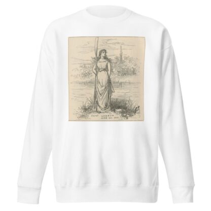‘Rah! ‘Rah! ‘Rah! C-O-L-U-M-B-I-A!. by Thomas Nast Sweatshirt