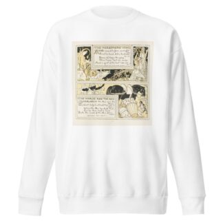 The Herdsman’s Vows, The Horse and the Ass by Walter Crane Sweatshirt