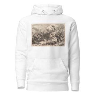 A Negro regiment in action by Thomas Nast Hoodie