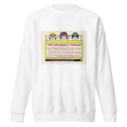 Queen City Ink, Ad. 07 by Augustus Jansson Sweatshirt