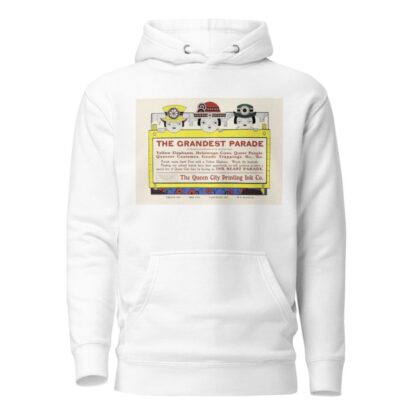 Queen City Ink, Ad. 07 by Augustus Jansson Hoodie