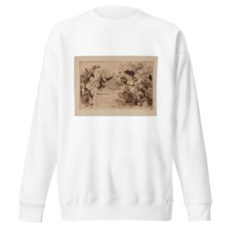 Déjeuner Mariani, le 30 avril 1907. Vernissage Menu by Albert Robida Sweatshirt