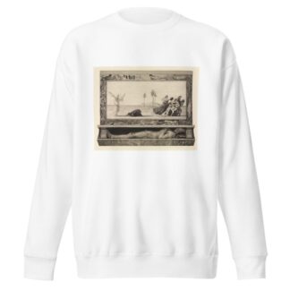 Der Tod als Heiland by Max Klinger Sweatshirt