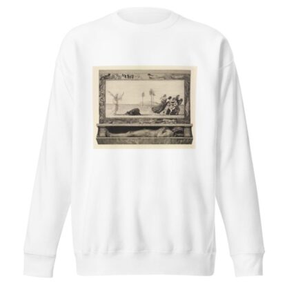 Der Tod als Heiland by Max Klinger Sweatshirt