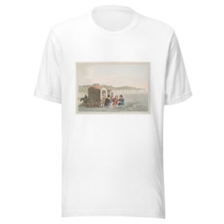 Sea bathing, Plate 17 by George Walker T-Shirt