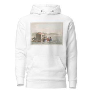 Sea bathing, Plate 17 by George Walker Hoodie