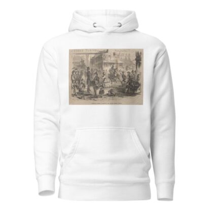 Corner Winter, Washington and Summer Streets, Boston by Winslow Homer Hoodie