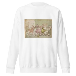 Doctors differ by Thomas Rowlandson Sweatshirt