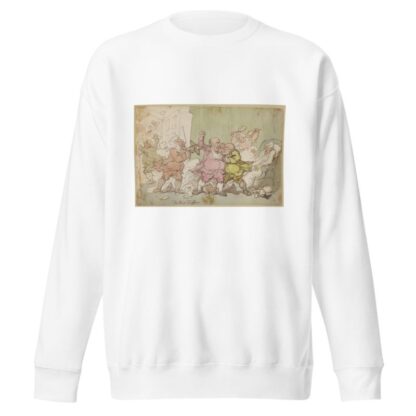 Doctors differ by Thomas Rowlandson Sweatshirt