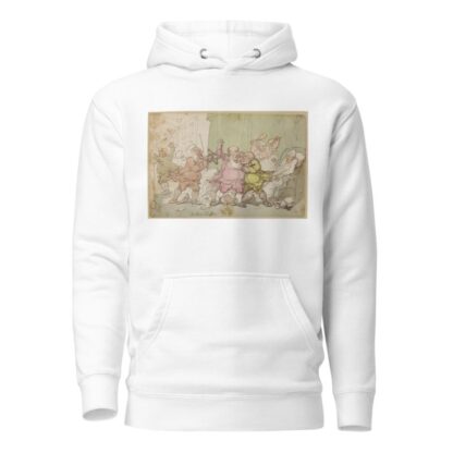 Doctors differ by Thomas Rowlandson Hoodie