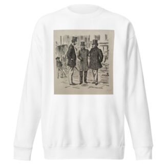 The Little Moment before the Introduction by George Du Maurier Sweatshirt