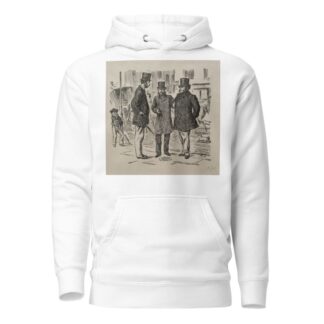 The Little Moment before the Introduction by George Du Maurier Hoodie
