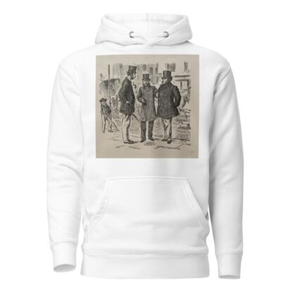 The Little Moment before the Introduction by George Du Maurier Hoodie