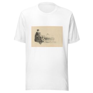 A Sidewalk Artist by Charles Dana Gibson T-Shirt