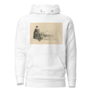 A Sidewalk Artist by Charles Dana Gibson Hoodie