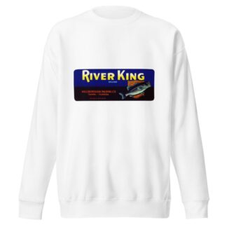 River King Brand Produce Label by Anonymous Sweatshirt