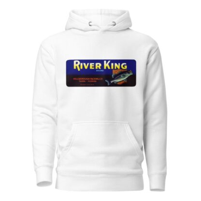 River King Brand Produce Label by Anonymous Hoodie